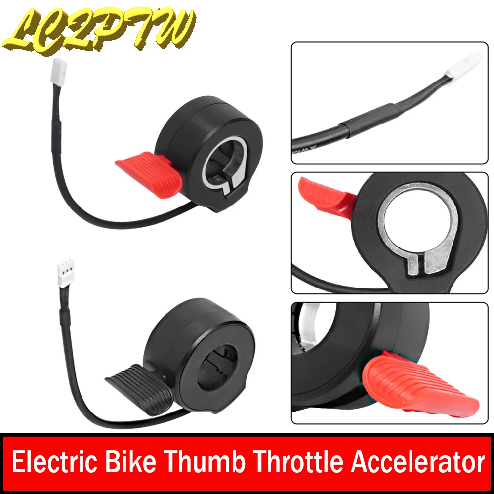 Universal E-bike Finger Drossel Booster Halle Sensor Elektrische Roller Speed Control Finger Drossel-gaspedal Daumen-drossel