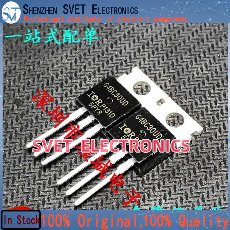 10PCS-50PCS  G4BC30UD IRG4BC30UD  TO-220 600V 12A  Quick Delivery  Fast shipping