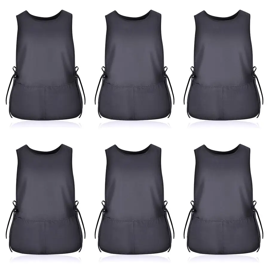 

Cobbler Apron Unisex Waterproof Apron with 2 Deep Pockets Art Smock for Painting Cleaning Artiest Apron work kitchen