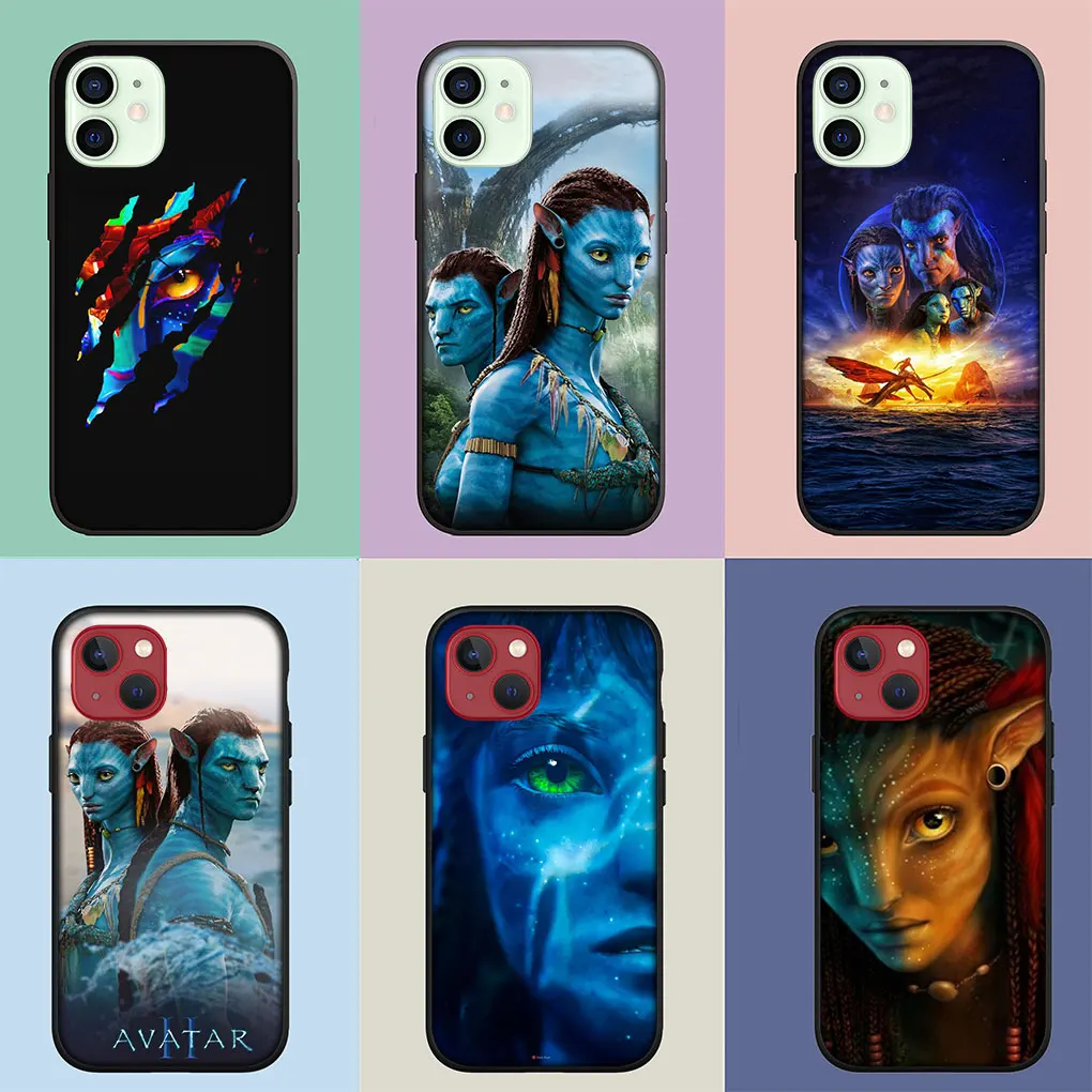 Avatar The Way of Water Soft Casing for iPhone 14 13 12 Mini 11 Pro XS Max X XR 6 7 6S 8 Plus + SE Phone Cover Case