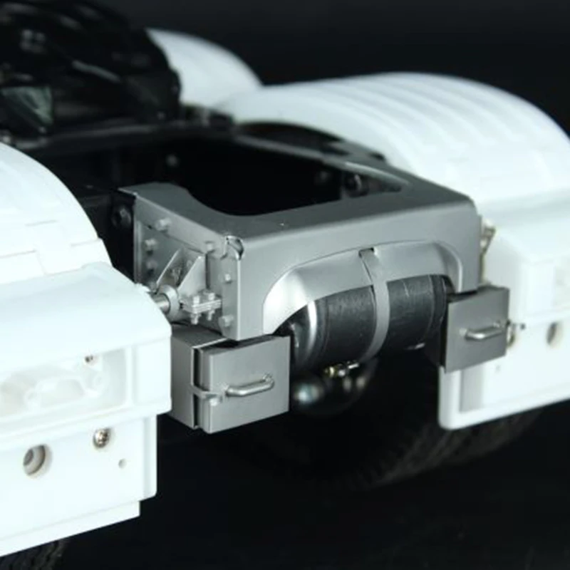 Maßstab 1:14 Metallsimulation Metall Heckboom Gastank Upgrade Zubehör für Tamiya RC Truck SCANIA 770S 6x4 56368 56371 56379