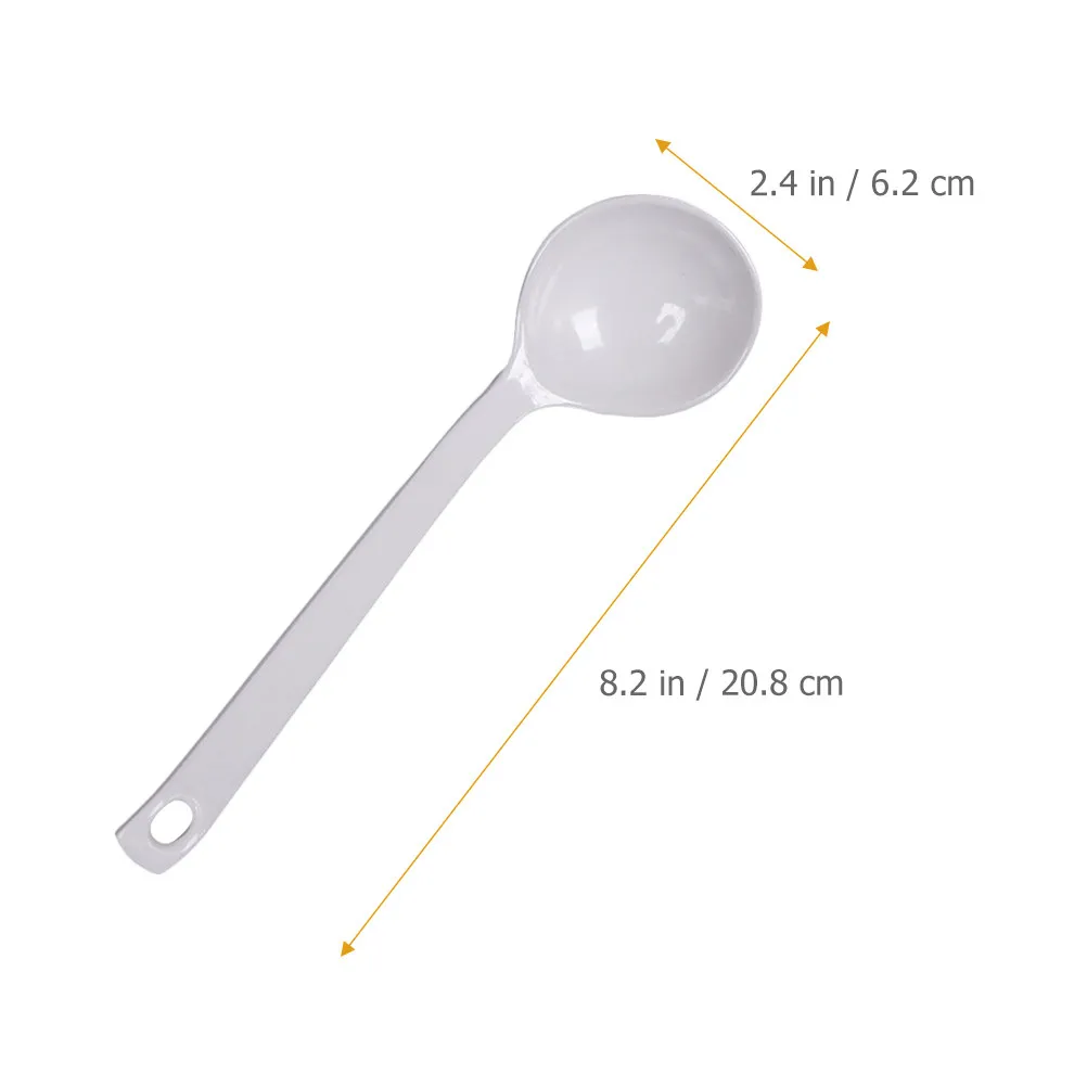 5pcs Hot Pot Soup Spoons – Turtle Shell Melamine Ramen Noodle Scoops, Easy Clean & Smooth Surface