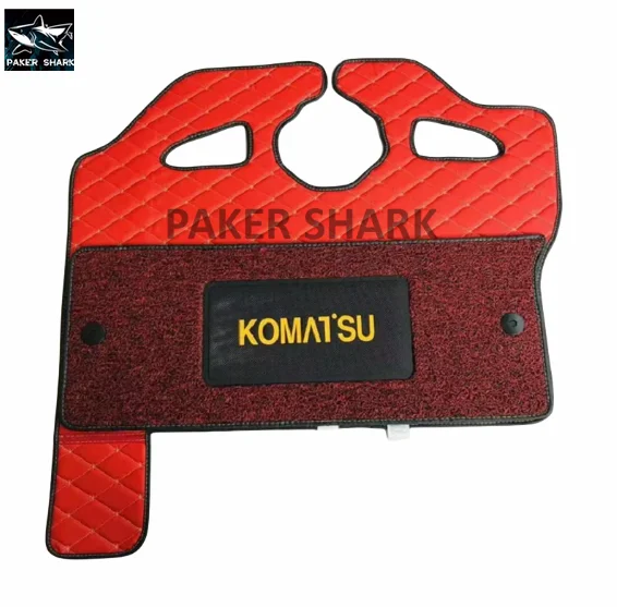 

For Komatsu Cab Foot Mat PC210-7 PC300-7 PC360-7 Excavator Cabin Floor Mat