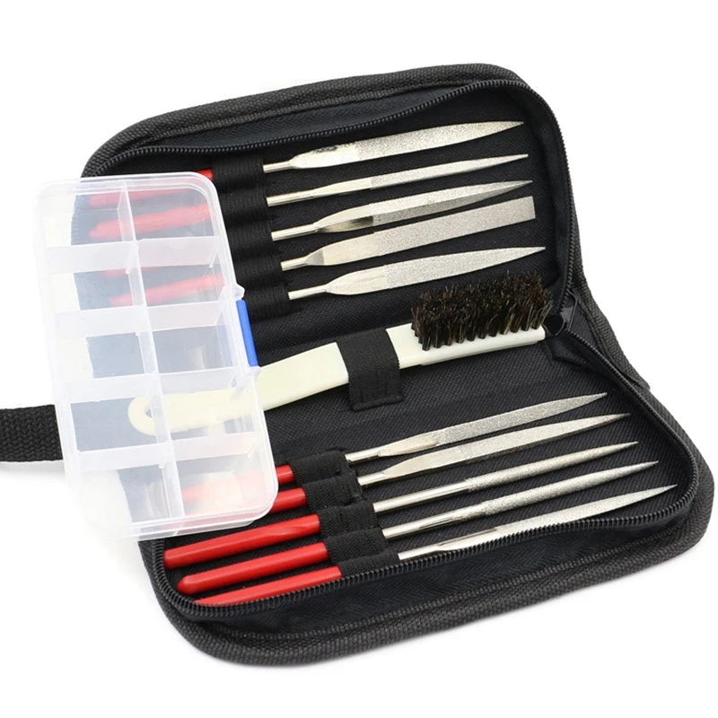 PWS Diamond Needle File Set Diamond File Set Sikkel Handgereedschap