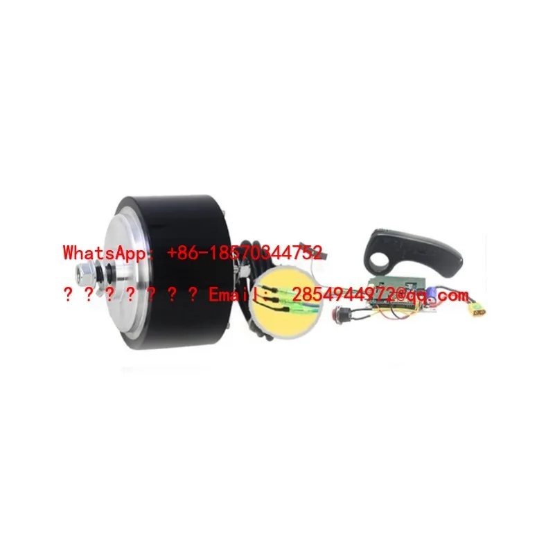 L   4-inch Toothed Deceleration Brushless Motor 116 DC Motor Hub Speed Regulation Low-speed and High-torque Rail Pusher