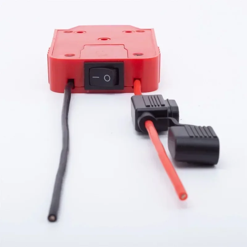 For Lidl Parkside X20V Li-ion battery Dock Holder 14AWG Wires adapter robot car DIY power supply power tool accessories