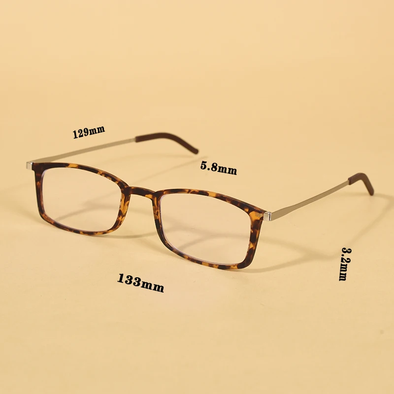 Anti-Blau-Lesebrille für Herren, magnetisches Gehäuse, modisch, 2025, Metallrahmen, hohe Qualität, für kleines Gesicht, praktische dünne Brillen + 2 – Detail 1