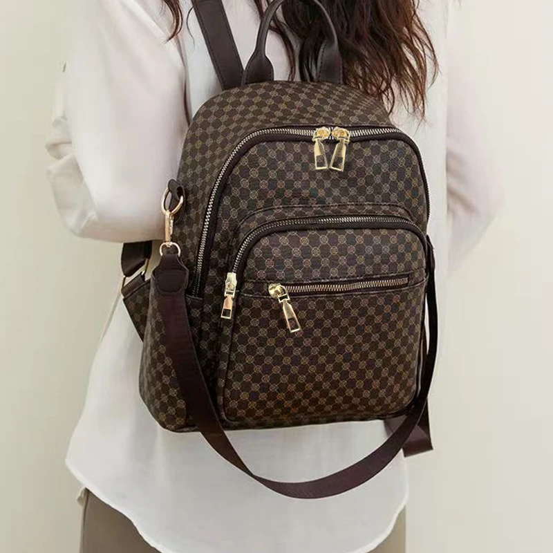 حقيبة ظهر كاجوال متعددة الألوان، متعددة الاستخدامات، متعددة الأقسام، نزهات يومية، عصرية وعملية #6