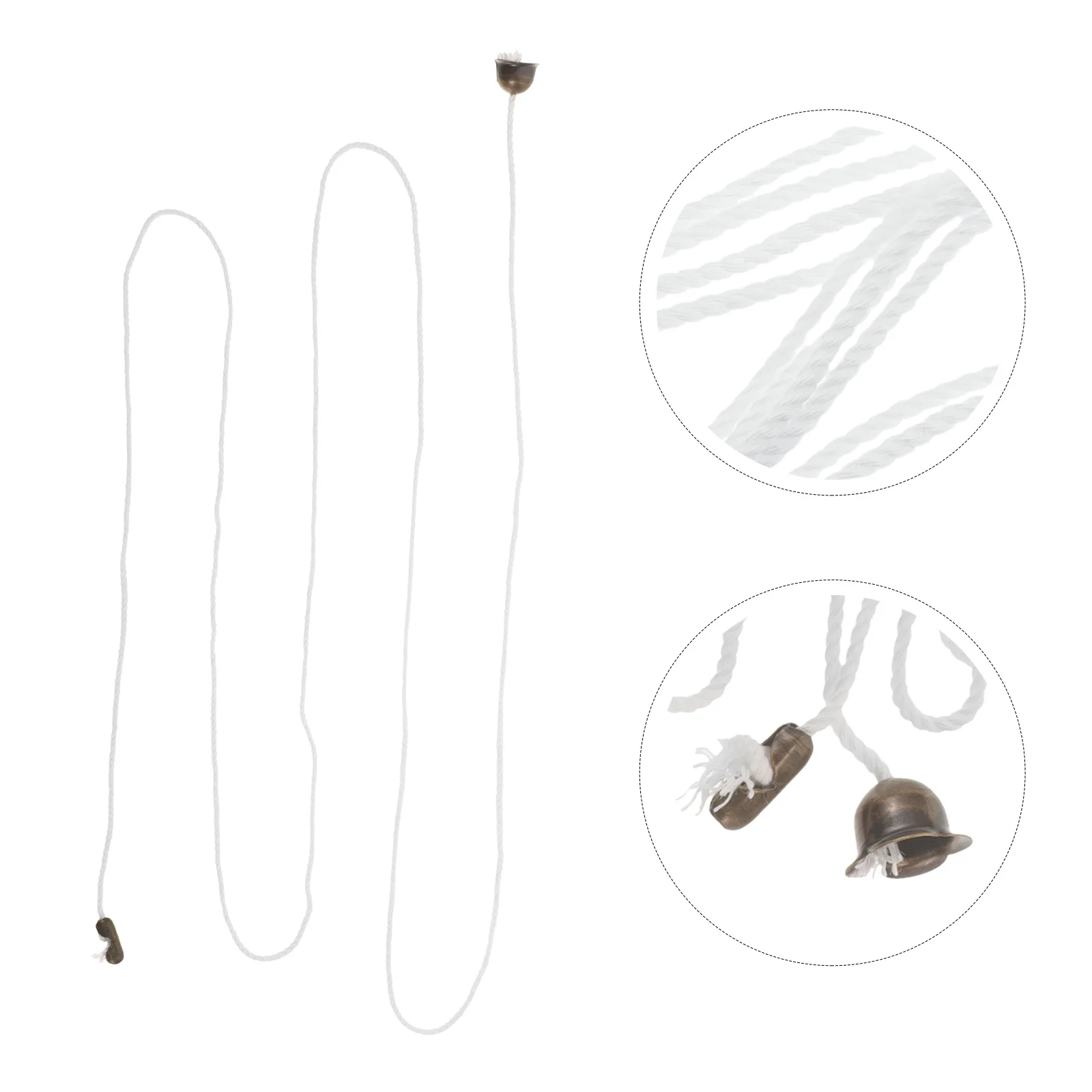 

5pcs Pull Cord Switch for Ceiling Fans Bathroom Light Extension Chain Metal Handle Compatible Various Appliances Durable