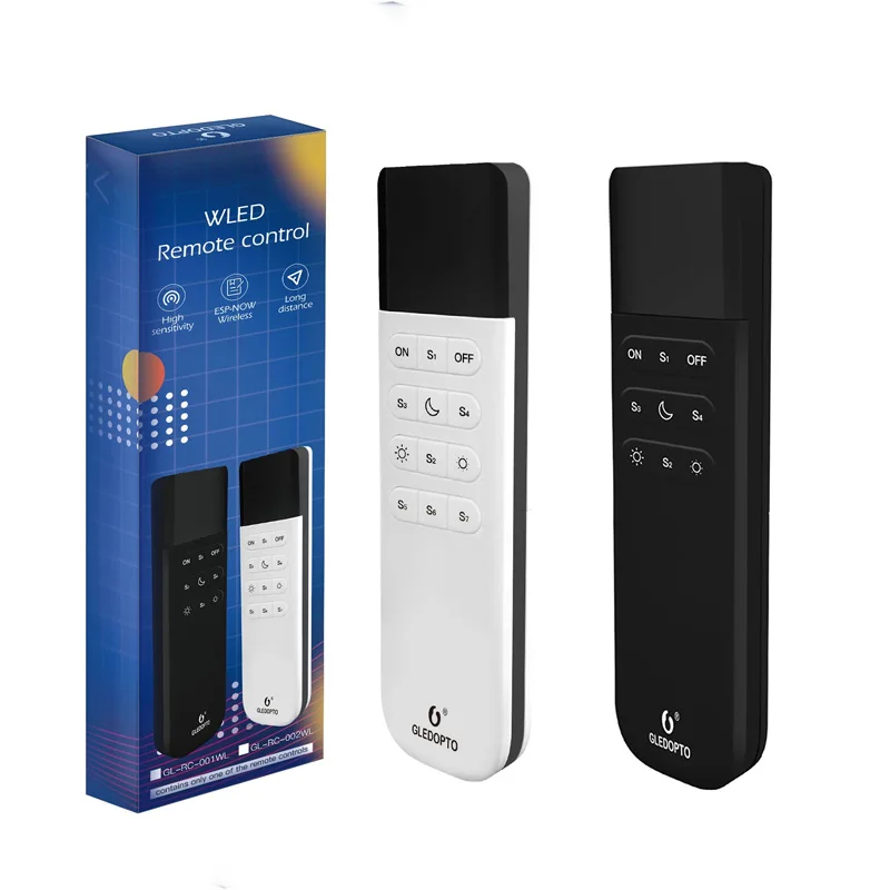 GLEDOPTO WLED Remote Control Wireless Brightness Adjust  50M Distance