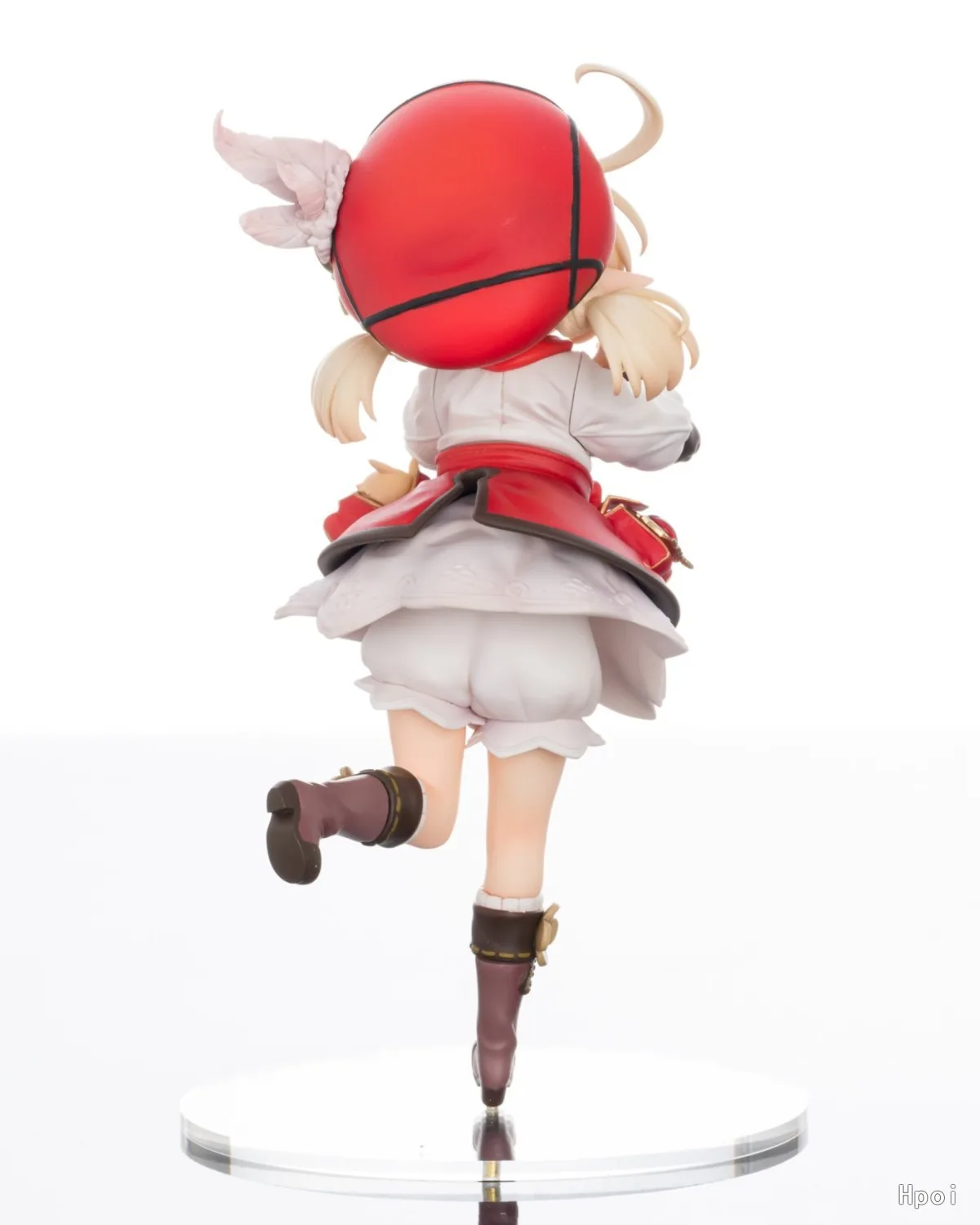 อะนิเมะ Klee Xiao รูปเกม Genshin Impact 17 ซม.PVC นั่งหมวกสีแดงกระเป๋าเครื่องประดับชุดของเล่นเด็กตุ๊กตาคอลเลกชันเครื่องประดับของขวัญ