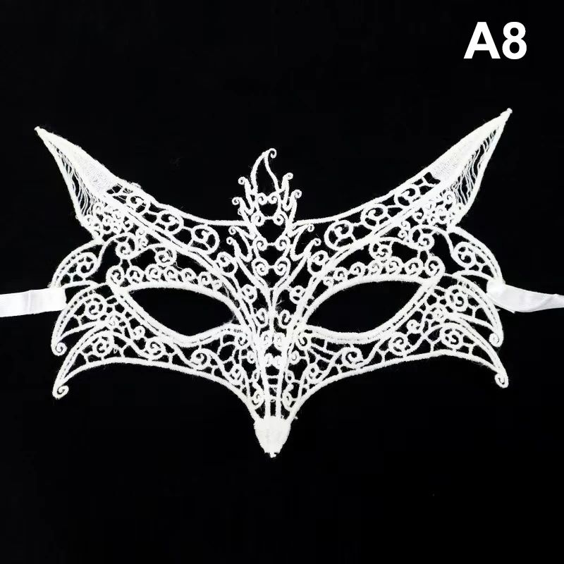 〔CC〕|Sexy Lace Eye Mask Women Masquerade Halloween Party Cosplay Eye Patch Boudoir Photo Prop