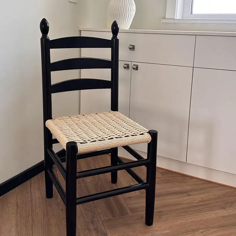 Nordic Shake rope dining chair native style home Nordic style