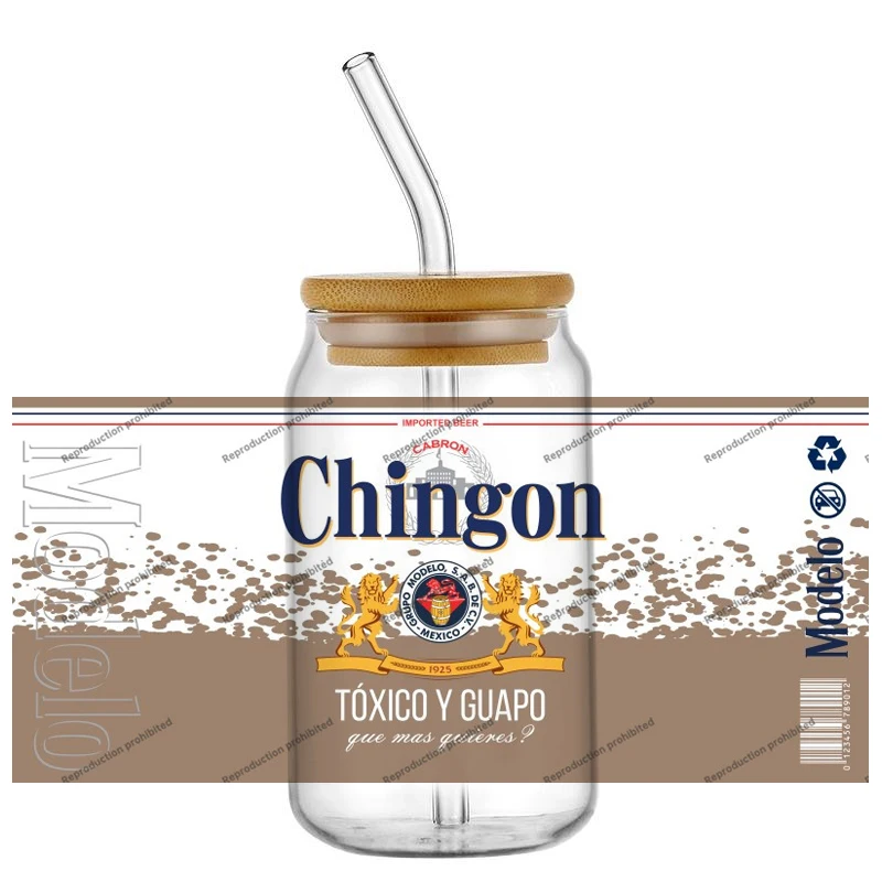 Наклейки Funko Delicious Beer Design Series: легко снимаемые водонепроницаемые для самостоятельного изготовления 3D-переводные УФ-наклейки УФ-ДТФ-стикеры УФ-ДТФ-пленки стаканов 16 унций