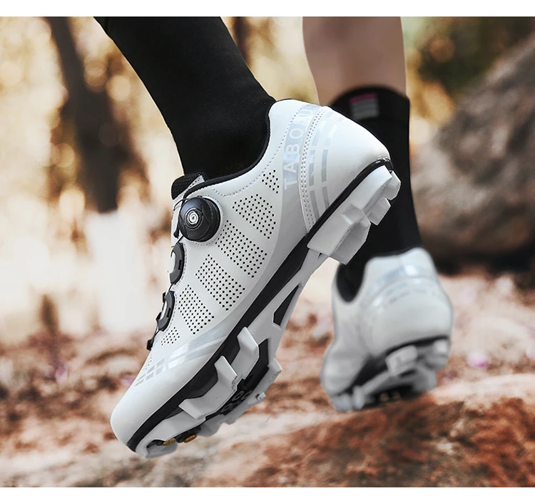 Unisex-Fahrradschuhe, atmungsaktive SPD-Rennradschuhe, professionelle MTB-Mountainbike-Schuhe, locklose Trainings-Fahrradschuhe – Detail 18