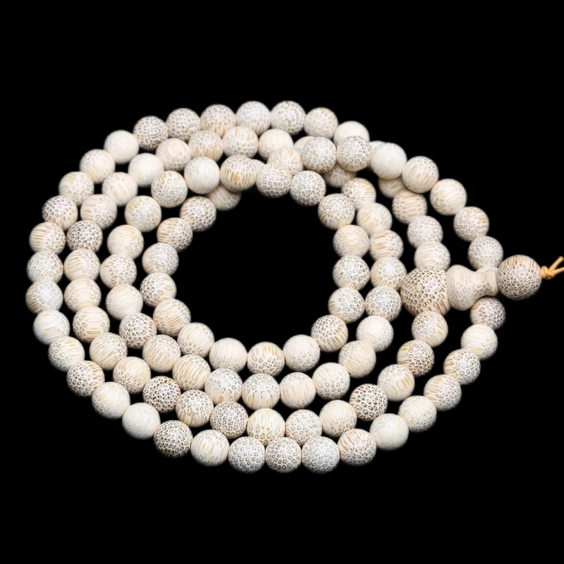 Natural wood handmade solid wood genuine bamboo knot environmental protection 99 beads rosary Islamic Muslim handmade rosary