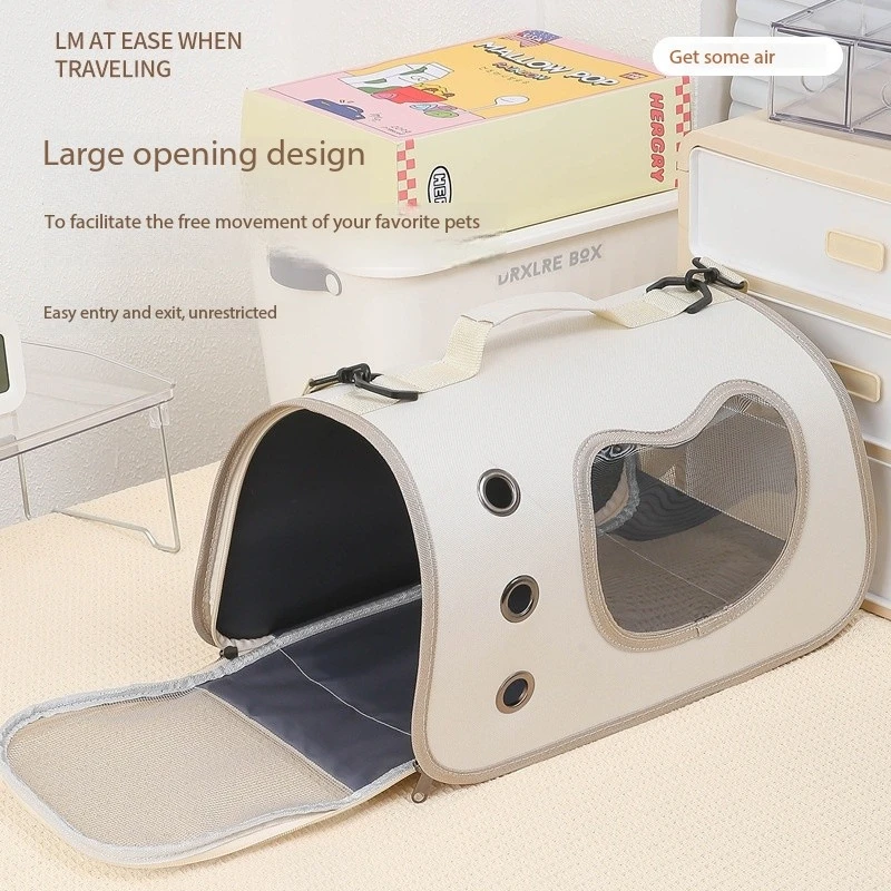 

Home Pet Products Cat SuppliesTransparent cat bag 2025 new breathable outgoing bag portable pet bag large space cat backpack