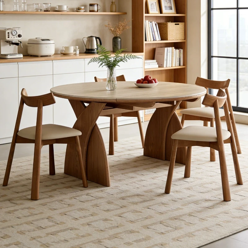 Chairs Round Dining Tables Restaurant Small Patio Bar Dining Tables Counter Retro Muebles De Cocina Mid Century Furniture