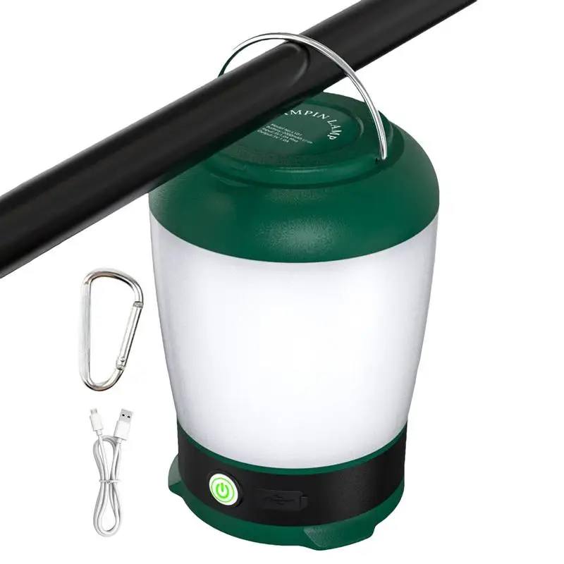 

Camping Lantern USB Rechargeable Hiking Lamp Portable Bright Camping Lantern for Hiking Fishing Festival Storm RV Traveling