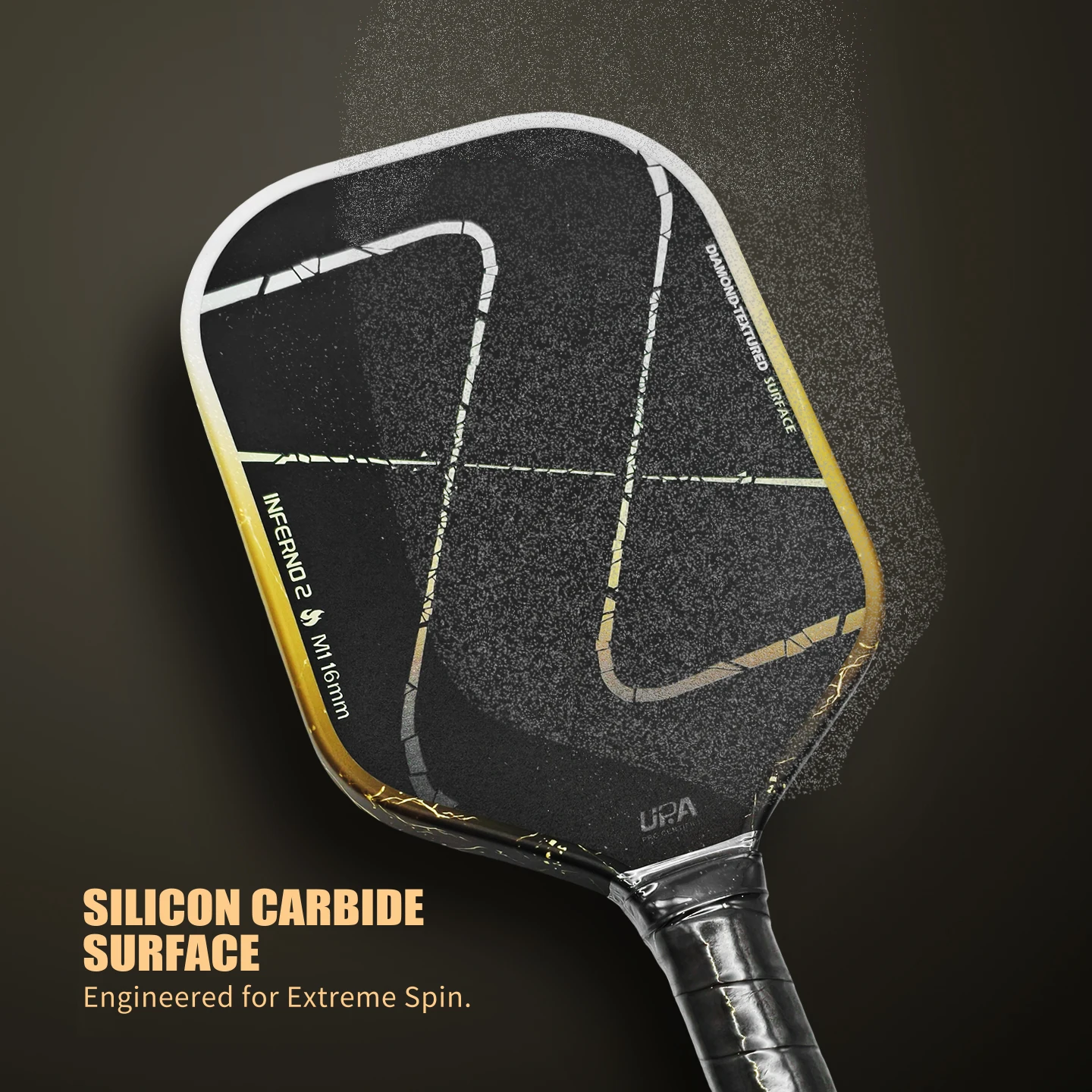 Luz Inferno Dawn T700 High‑End Unibody Carbon Fiber Professional Thermoformed Pickleball Paddle