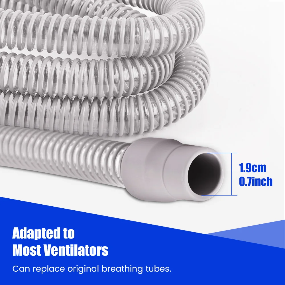 CPAP Hose CPAP Tubing Universal CPAP Pipe for Auto APAP BiPAP Anti Snoring Apnea Respitor Ventilator 22MM Tubing Hose 1.8m image 3