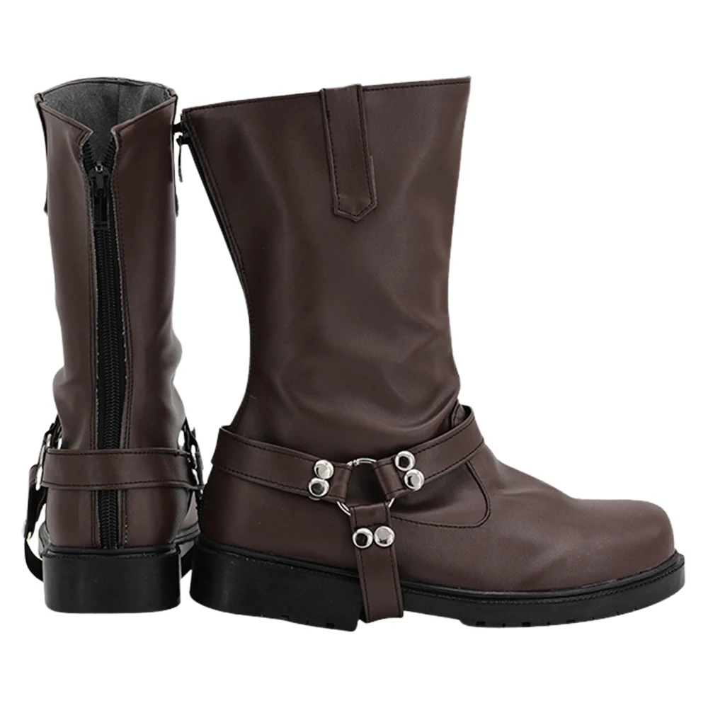 Ruggie Cosplay Shoes Boots Adult Twisted Disguise Game Wonderland Men Women Footwear Halloween Carnival Costume Accessories