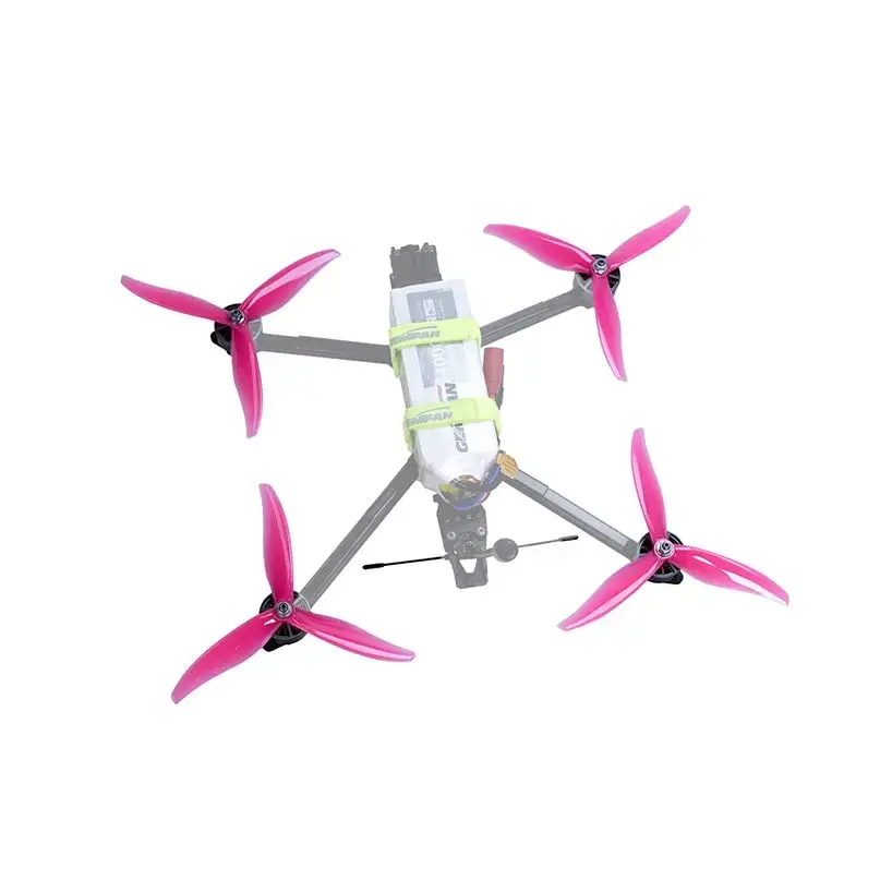 

2 пары (2CW + 2CCW) Gemfan 7041 7 дюймов 3 лопасти CW CCW пропеллерные реквизиты FPV 2408 бесщеточный двигатель для гоночного дрона FPV