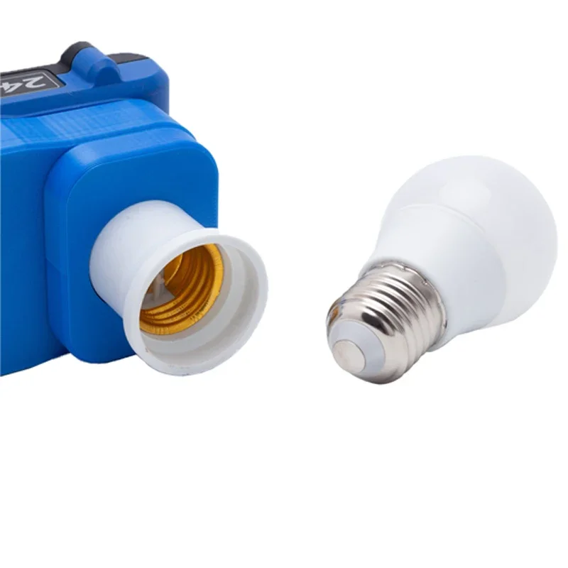 Portable E27 Socket LED Light Bulb for Kobalt 24V Li-ion Battery 5W LED Work Light E27 Bulb Portable Work Light