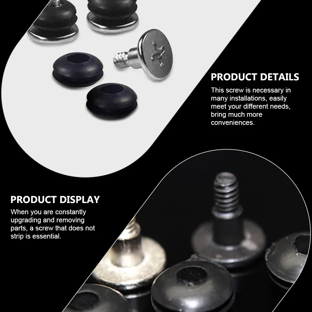 

20 шт. винты для жесткого диска с резиновым кольцом противоударные компьютерные винты для материнской платы 3,5-дюймовый винт для жесткого диска устойчивый к зачистки