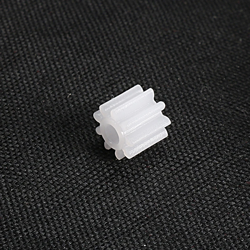 Uxcell 20pcs 092A Plastic Gear Accessories 2mm Hole Diameter with 9 Teeth for DIY Car Robot Motor Making Accessories