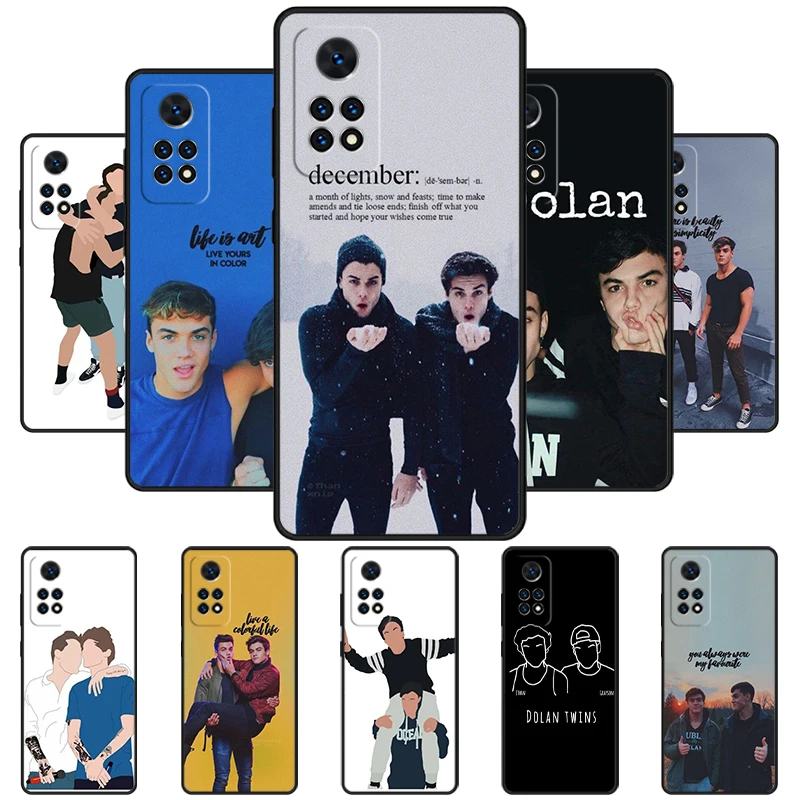 Dolan Twins Phone Case For Redmi Note 11 EPro 11S 10 10T 9S Promax 8 Pro Xiaomi Mi 10 11 12X 12S Ultra Cover