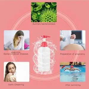 Bidet Vaginalreiniger, Douche Anal, Einlaufarsch, Reinigung von Syringo -Anus, Bewässerungsrückschütze, sauberer Vagina -Gerät, Badehörerzubehör, 600 ml 6 Hauptanalreinigungsverkäufe - №6