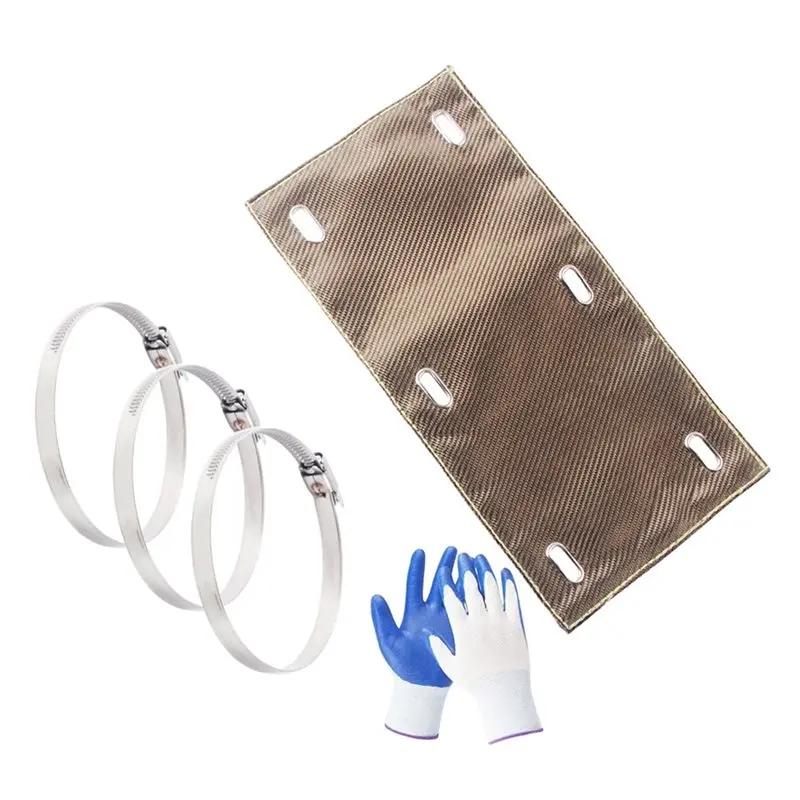 【LAST CHANCE】Exhaust Heat Shield With Stainless Steel Clamps 6