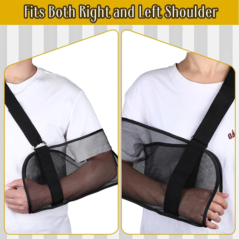 1Pc Arm Sling Adjustable Breathable Universal Support Shoulder Strap Brace Immobilizer Wrist Elbow Forearm Support Brace Straps