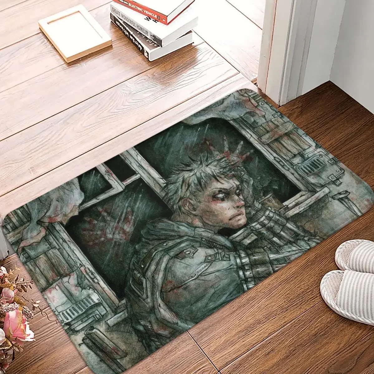 Dorohedoro Cayman Ebisu Fujita Non-slip Doormat Carpet Living Room Bedroom Mat Outdoor Home Modern