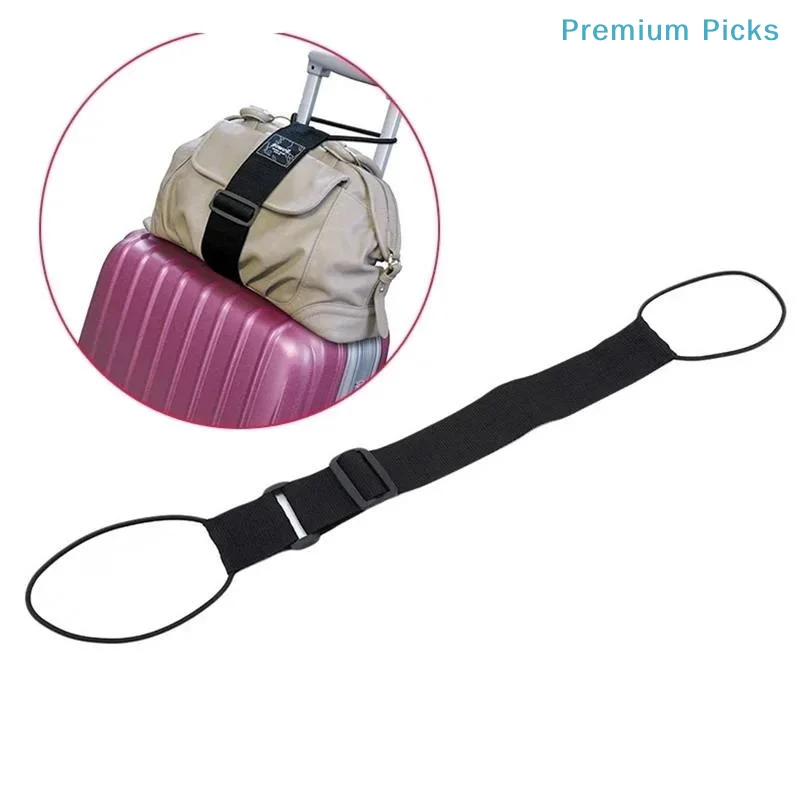 portableAdjustable Elastic Luggage Strap Carrier Strap Baggage Bungee Belts Suitcase Travel Security Carry On Straps