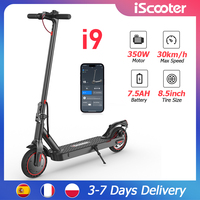 iScooter i9 350W Electric Scooter 7.5Ah 30km/h Electric Kick Scooter 8.5 inch Tire Adult Scooters 30km Long Range EU Warehouse