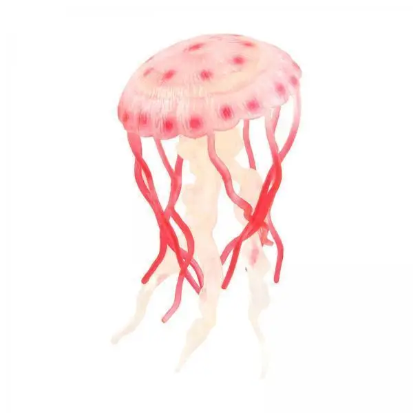 

Детская развивающая игрушка: имитация медузы, мягкая фигурка из ПВХ для интерактивных игр и обучения