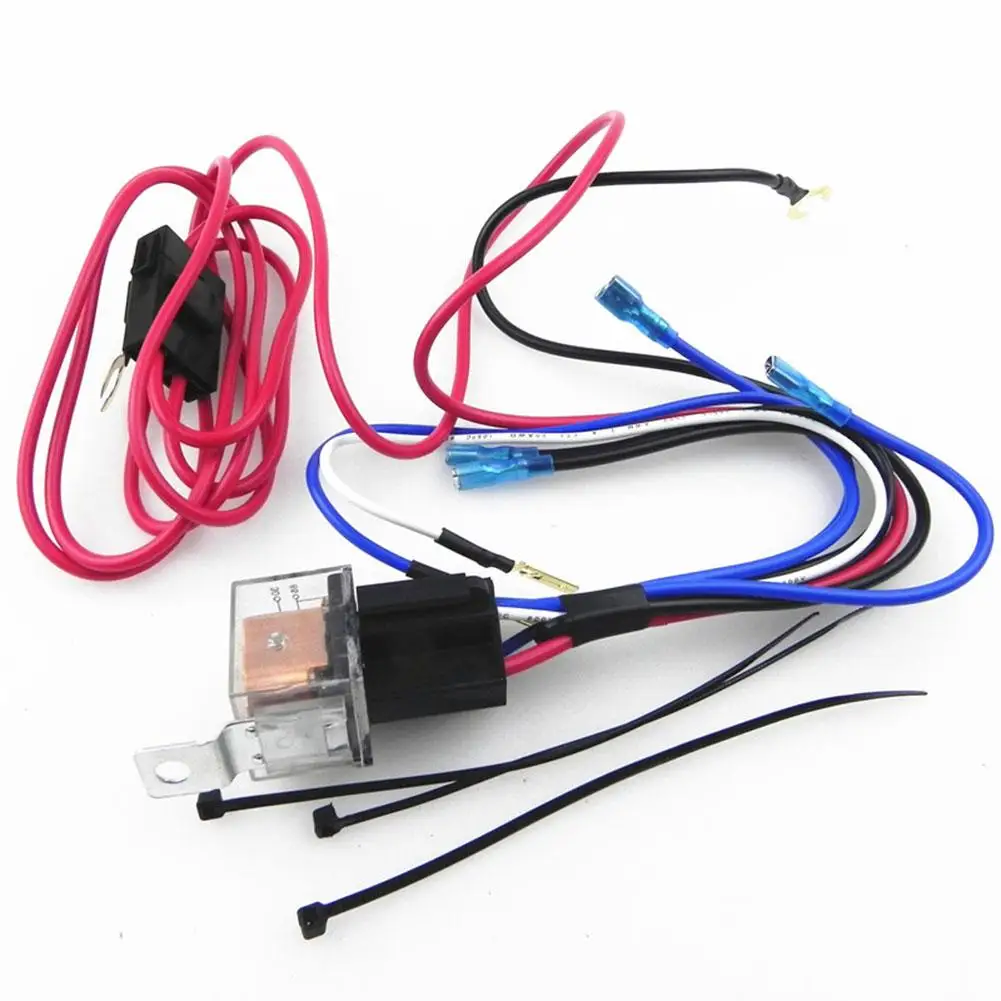 1 Set 12V 30A Horn Wiring Harness Relay Kit For Car Modification  Blast Tone Horns Car Auto Accessories Drop Shipping