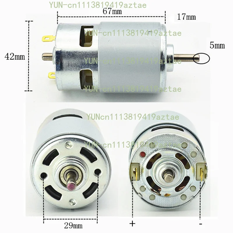 T60 Lifting Table Saw Spindle Miniature Lifting Table Saw Bearing Seat DIY Cutting Saw Depth Adjustment Kit With DC775/895 Motor