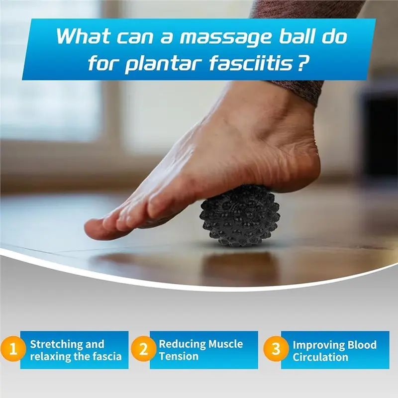 N98R Stretch Strap Plantar Fasciitis Night Splint Sock With Massage Ball Unisex For Foot Pain Relief Brace