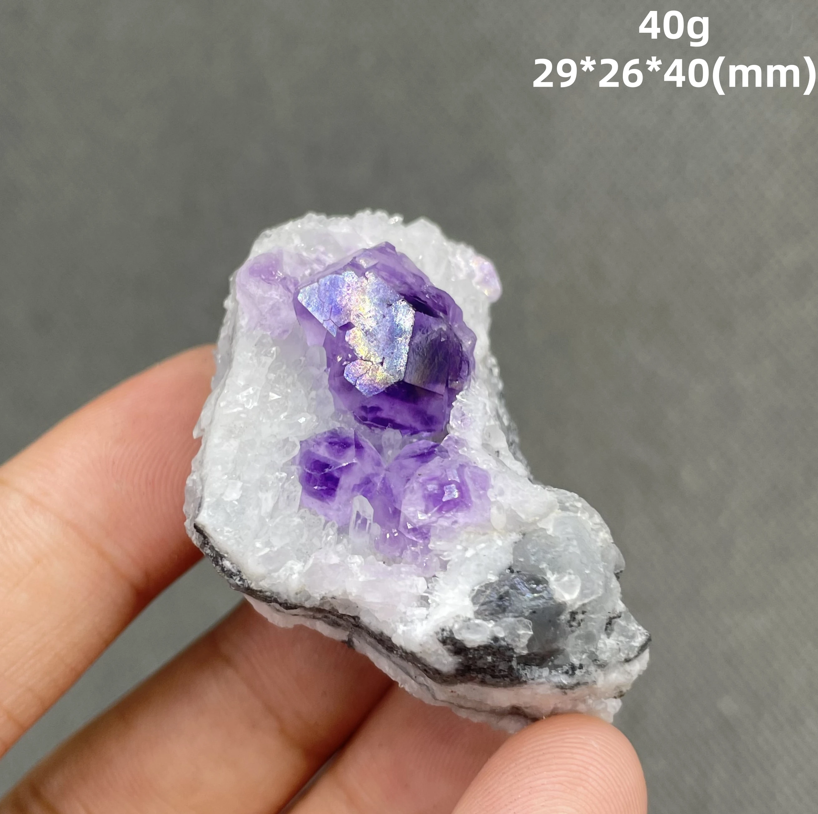 NEW! 40g Natural Yao Gang Xian Fluorite and crystal mineral specimen Stones and crystals Healing crystal