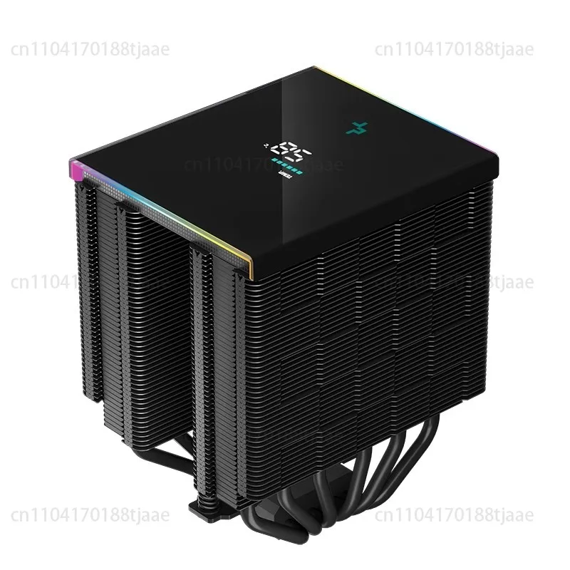 AK620 Pantalla digital Enfriador de CPU blanco 1700 6 Ventilador silencioso de tubo de calor