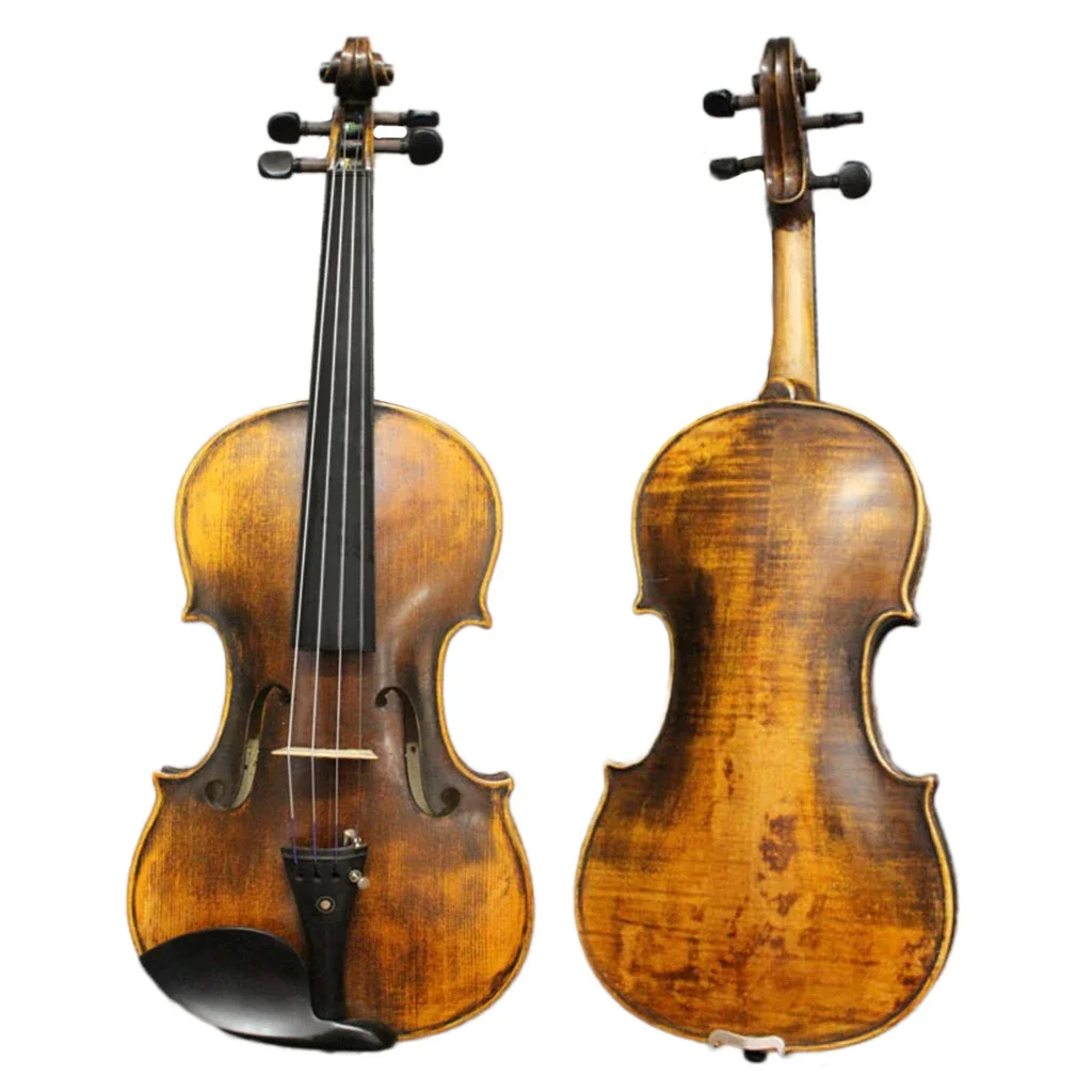 NAOMI Advanced Master Old Antique Stradi Style 4/4 Violin 1715 Copy Cremonese Violin 4/4 Best European Wood Rich Sound