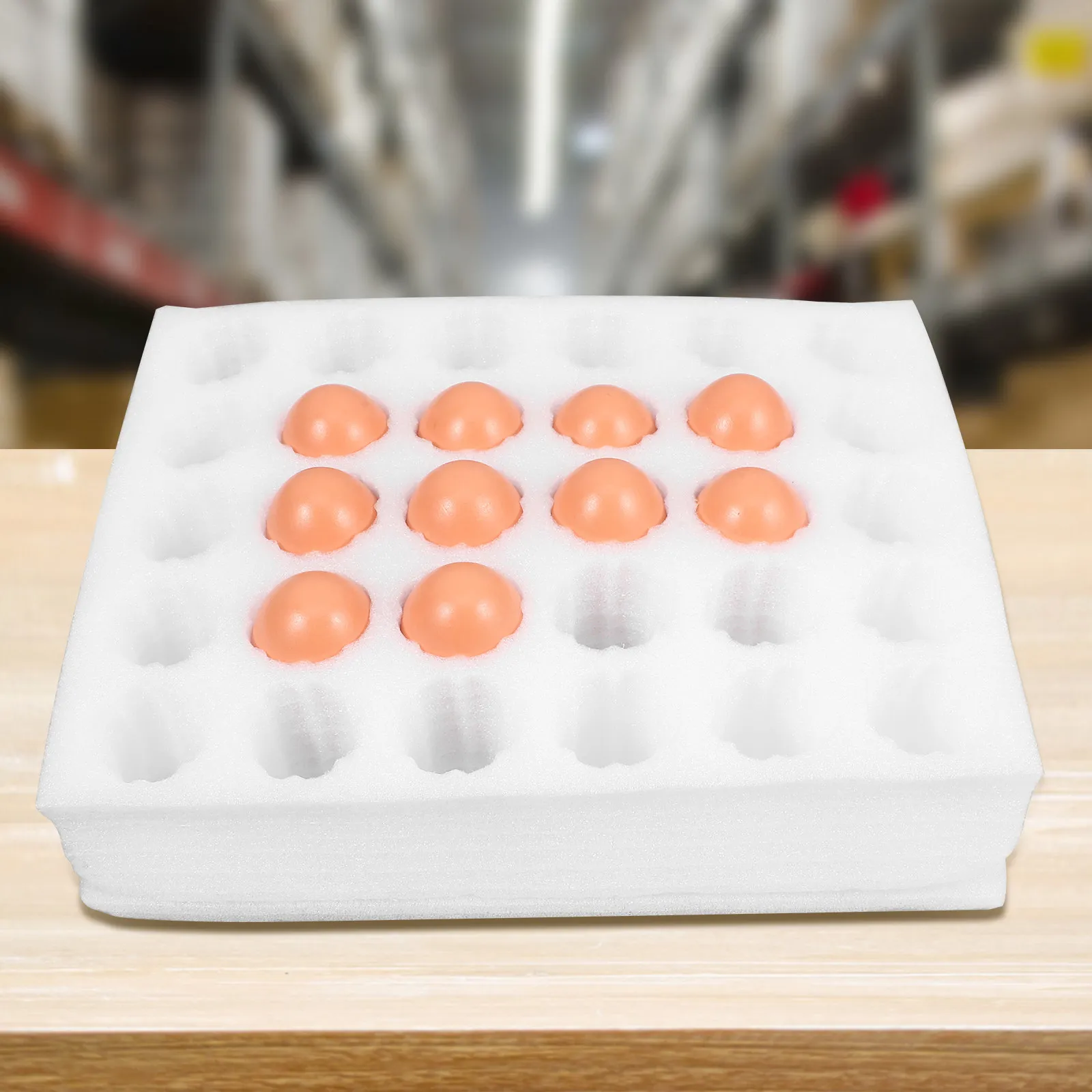 

Egg Tray Carton Shockproof Bulk Egg Holder Storage Packaging Crate Pad Large Capacity Organizer for Safe Transport