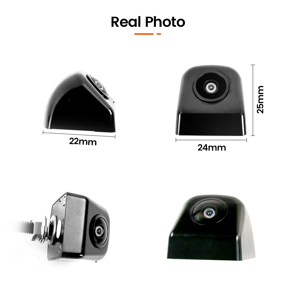 MEKEDE 720/1080P AHD Waterproof Car Rear View Camera Full HD Night Vision 170° Fisheye Vehicle Reversing Camera