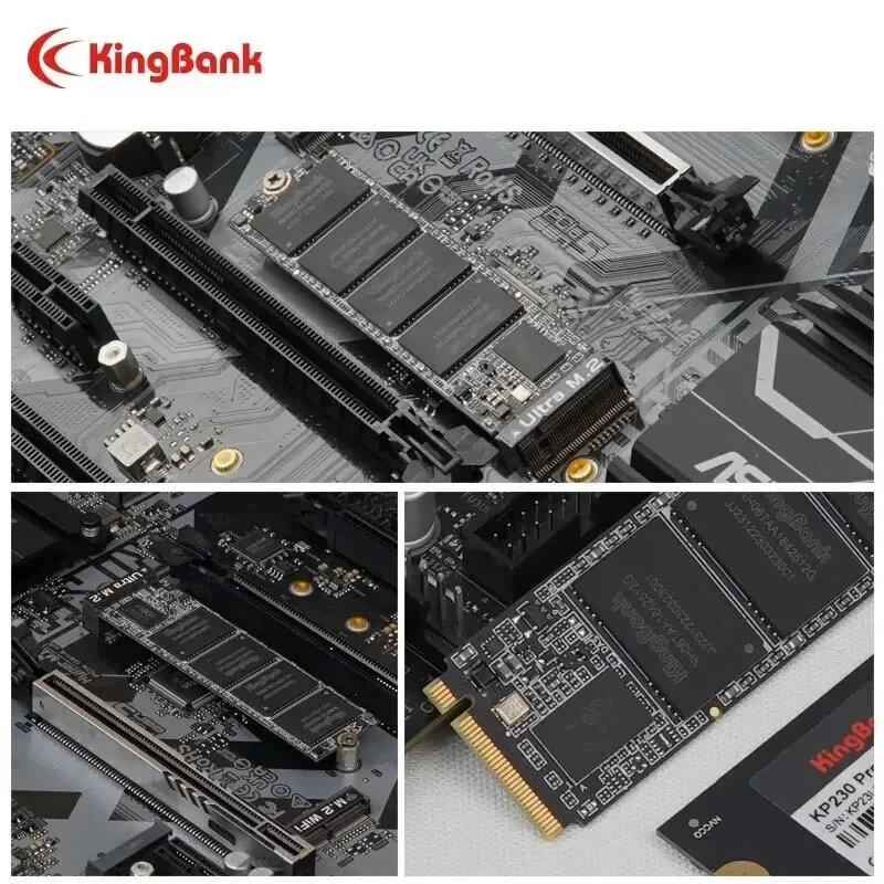Kingbank 512GB M.2 2280 NVMe SSD for Laptop Desktop