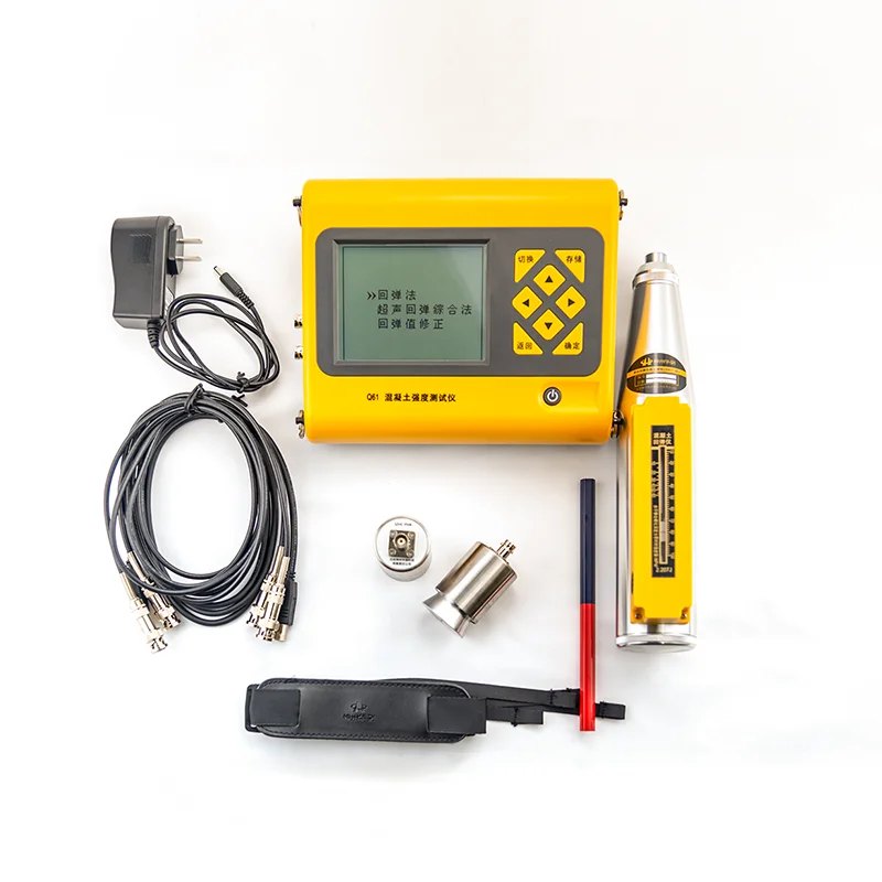 Q61 Concrete Strength Tester Rebound Tester Ultrasonic Rebound Tester 1 Year Warranty Standard Accuracy