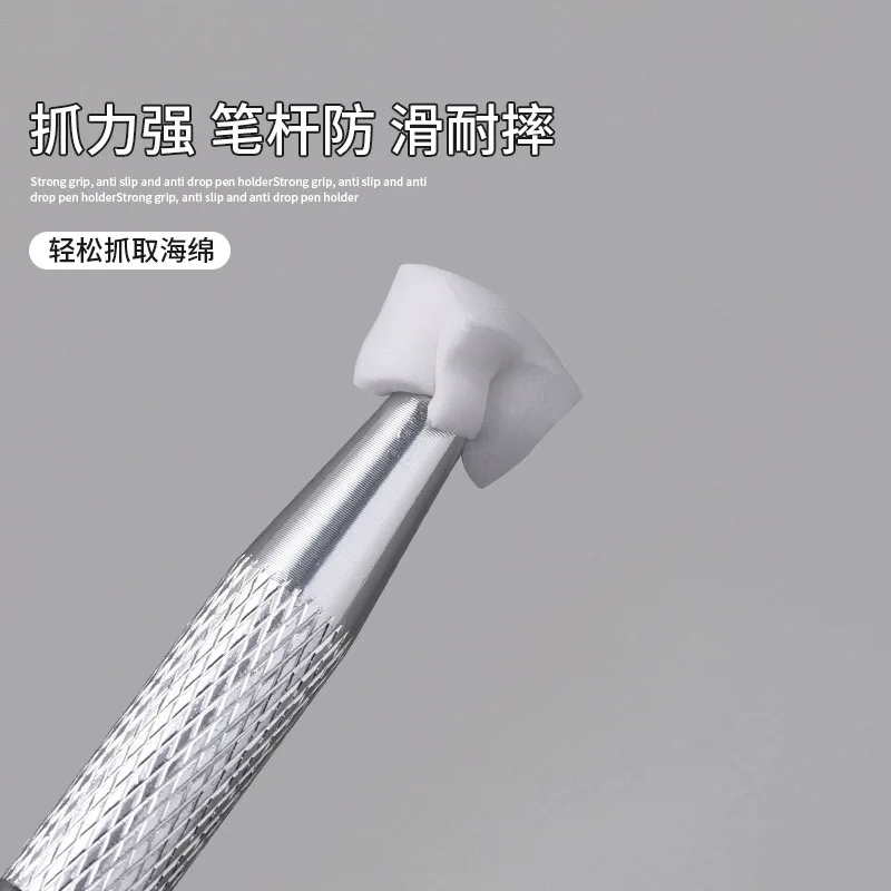 100pcs Gradient Sponge Brush for Nail Art, Gel Polish Brush, Glitter Powder, Manicure Accessory