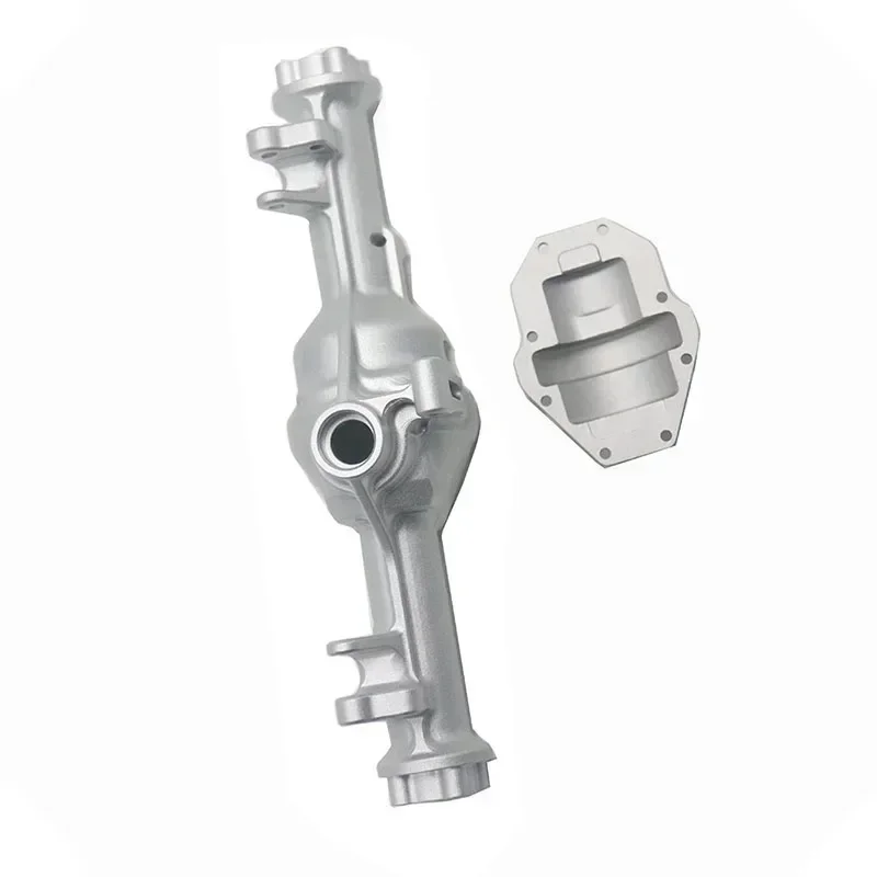 

Коробка передней оси из алюминиевого сплава YIKONG с ЧПУ 12026 YK4082, альпинистский автомобиль, оригинальная модификация и обновление, аксессуары, серебро